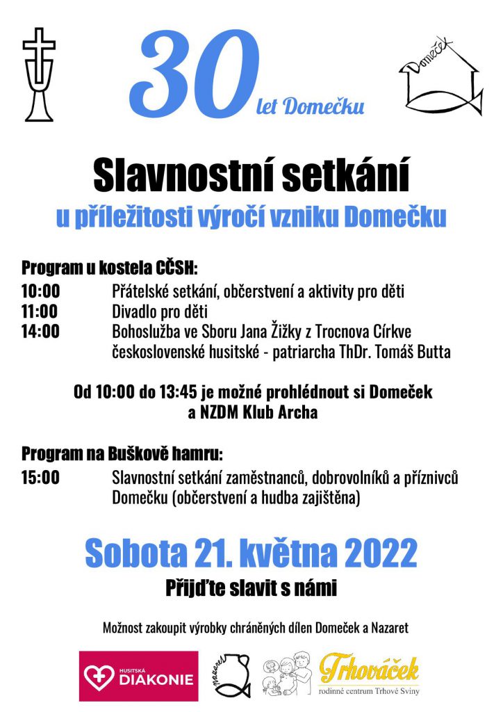 30. Let Domečku Pozvánka