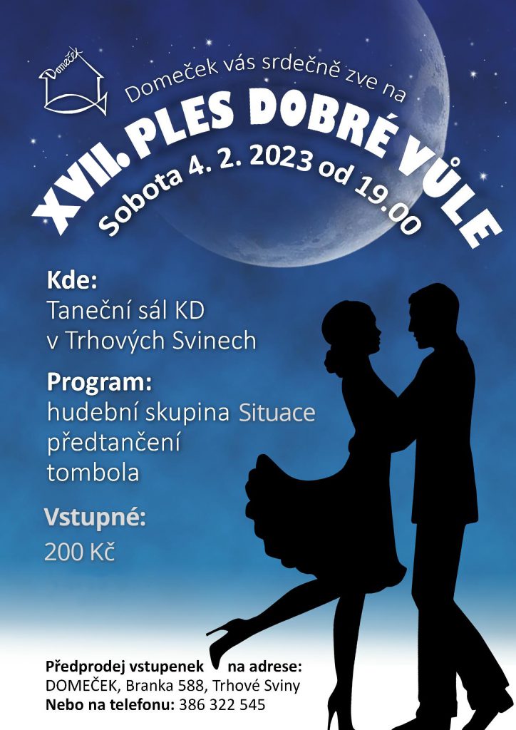 Ples Dobré Vůle 2023